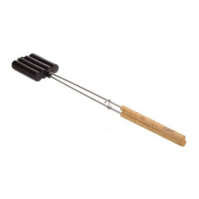 Cast Iron Jaffle Pan with Long Handle Pie Iron